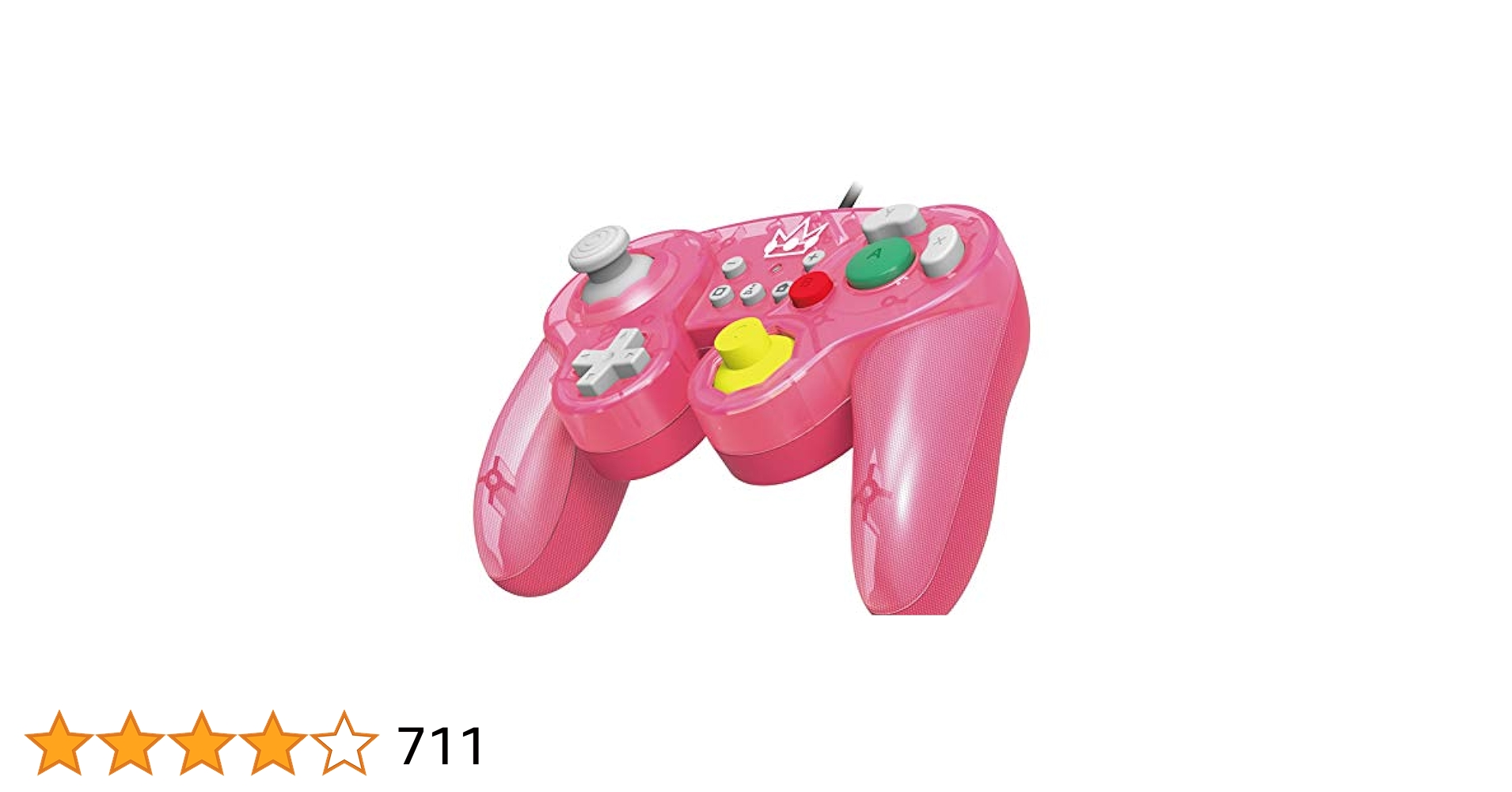 【レアカラー/海外限定版】HORI　クラシックコントローラー ピーチ姫モデル 楽天市場】【Nintendo SWITCH】ニンテンドー スイッチ ピーチ